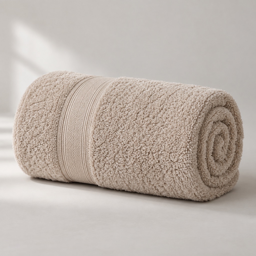 Cotton bath towel