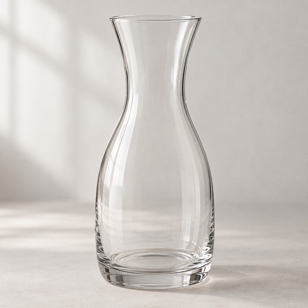 Glass carafe
