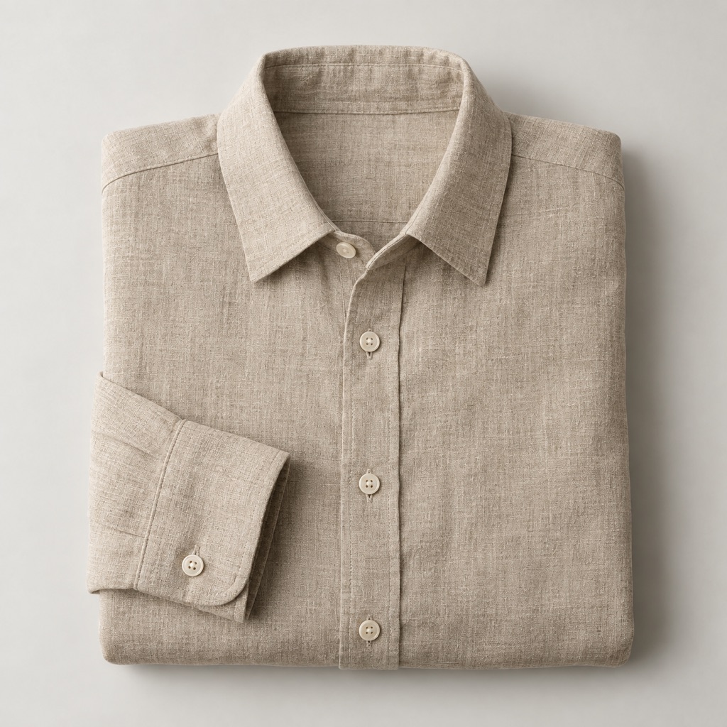 Linen overshirt