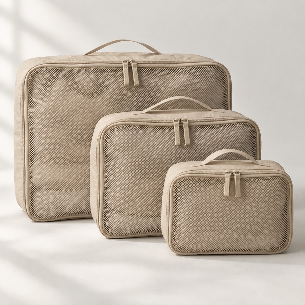 Packing cubes, set of three