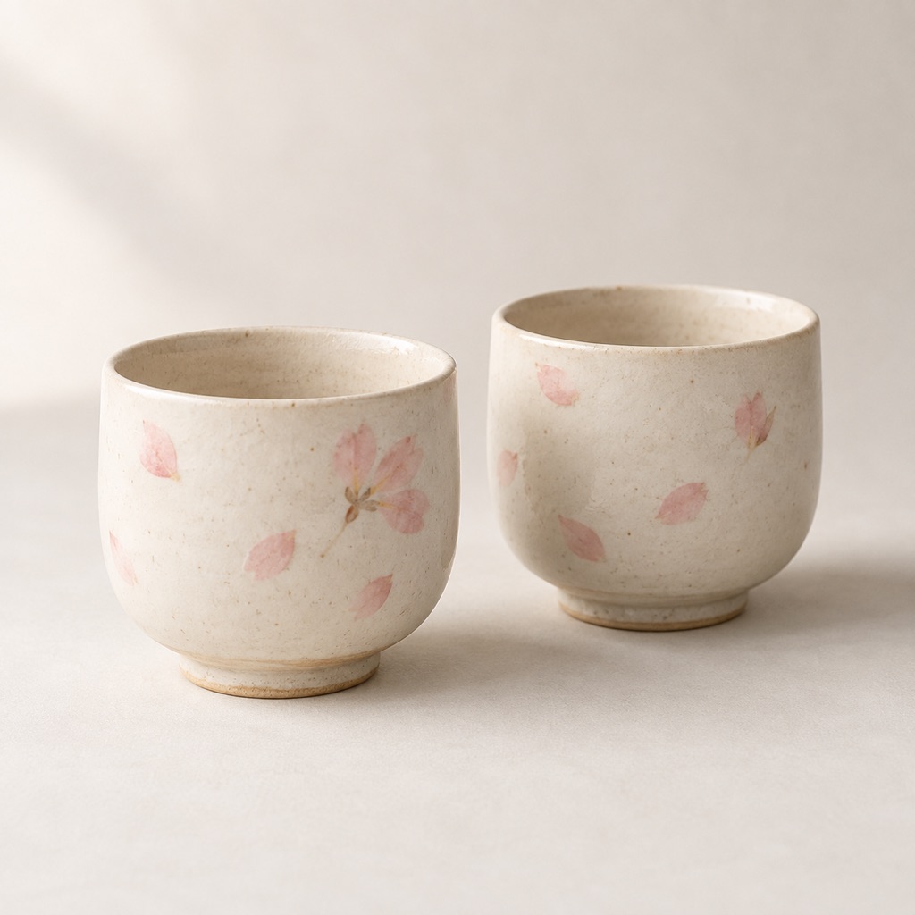 Blossom tea cups