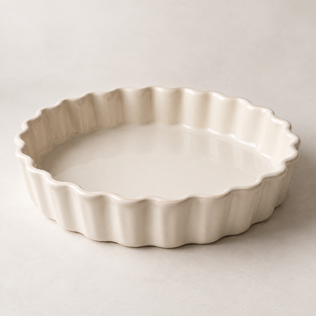 Ceramic pie dish