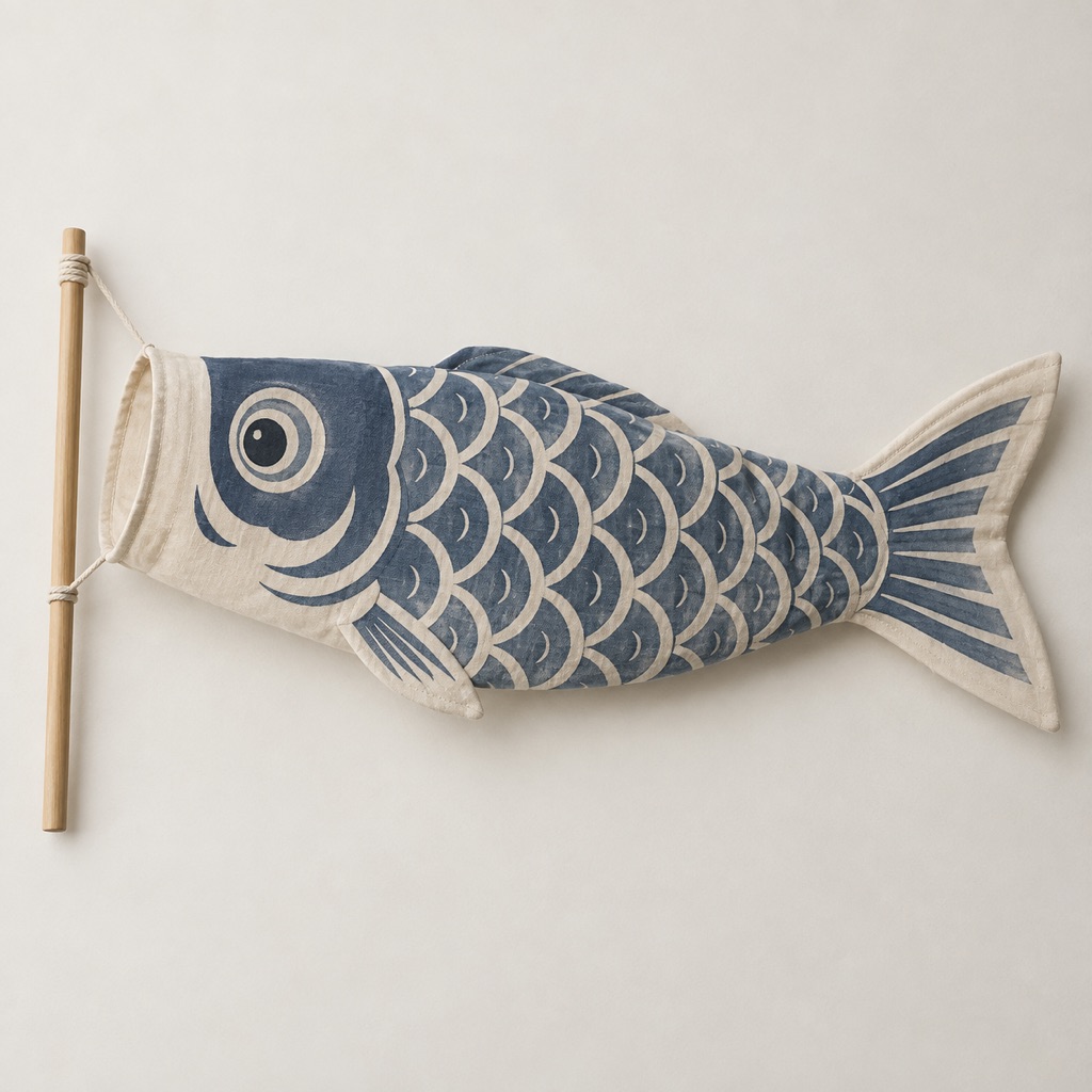 Koi windsock