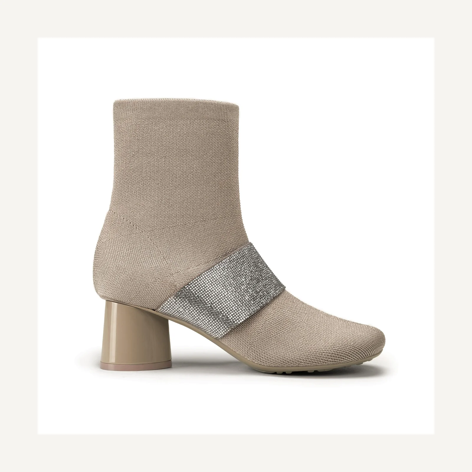 Heart-detail ankle boots · 23A12-1