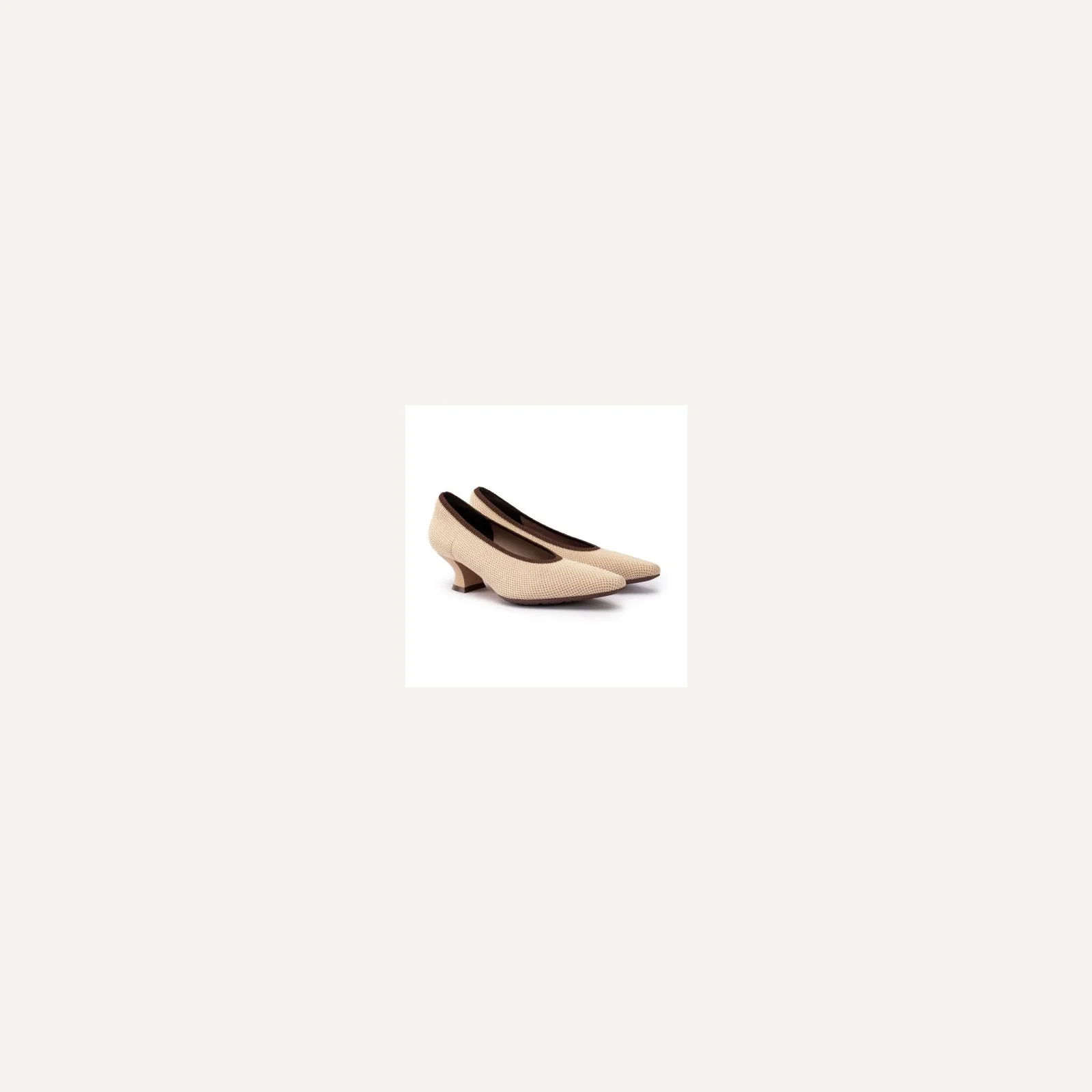 Knit court shoes · 23P20-2
