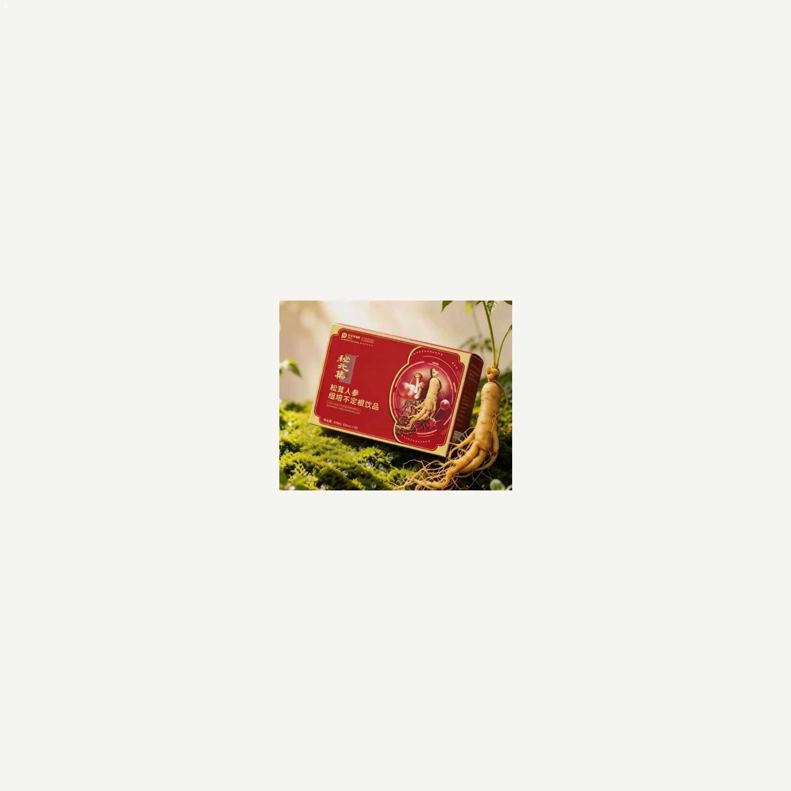 Miyuanji matsutake and ginseng beverage